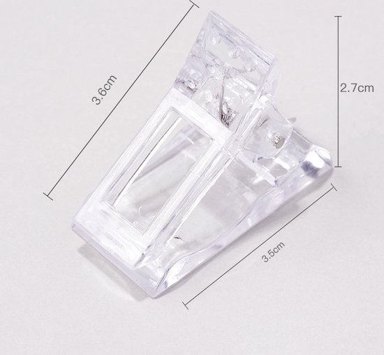 Pince Polygel I Pince à ongles I Pince à ongles I Pince Dual forme I Pour appliquer les ongles en gel