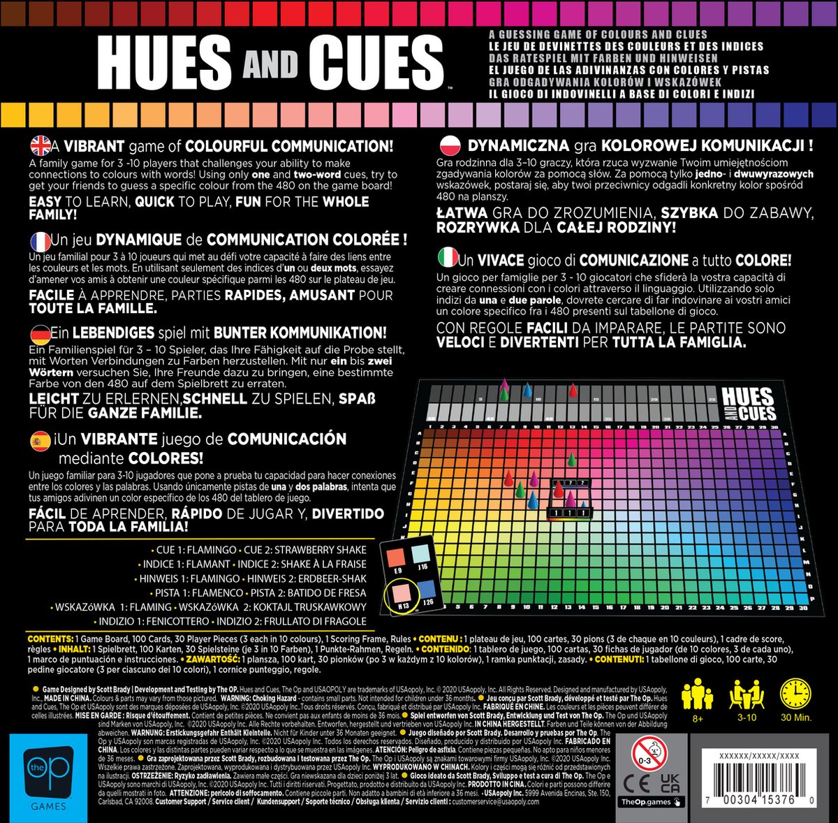 European Player Network Hues and Cues Bordspel thumbnail 3