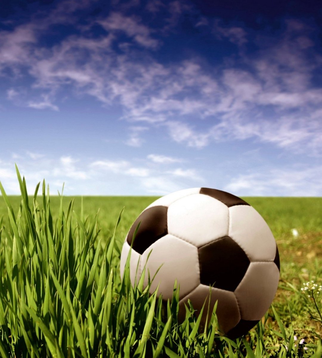 Fotobehang - Soccer Ball 225x250cm - Vliesbehang
