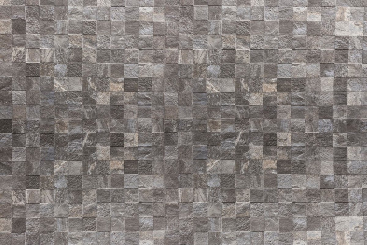 Fotobehang - Tile Wall 375x250cm - Vliesbehang