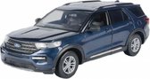 Maisto modèle réduit de voiture/voiture miniature Ford Explorer XLT - bleu - échelle 1:24/21 x 8 x 7 cm