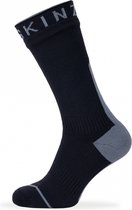 Sealskinz Briston waterdichte sokken Black/Grey - Unisex - maat XL
