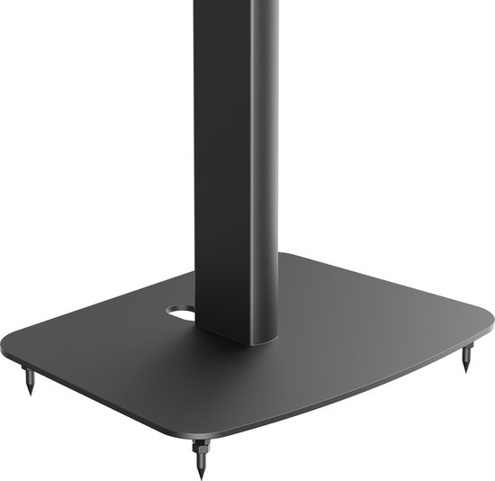 VVD - Speakerstandaard - Speaker Vloerstandaard - Vloerstandaard Sonos® - Era 300 - Speaker Standaard - Speaker Statief - Luidspreker Standaard- Kabelmanagement - In Hoogte Verstelbaar - Verstelbaar - Standaard - Zwart van VVD — afbeelding 2