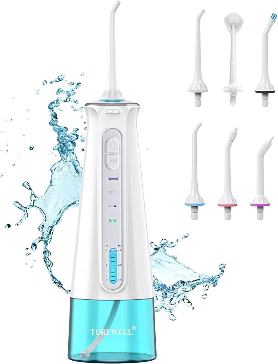 Equivera Waterflosser - Monddouche - Draadloos - Mondverzorging