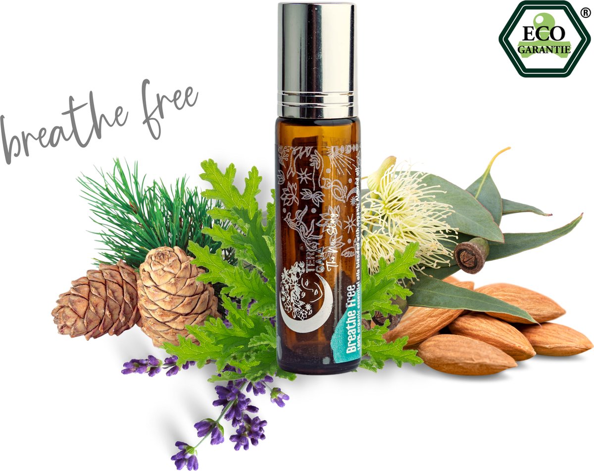 Goedkoopste TERRA GAIA - roll on - breathe free - 100 organic essential oils - blended with organic almond oil