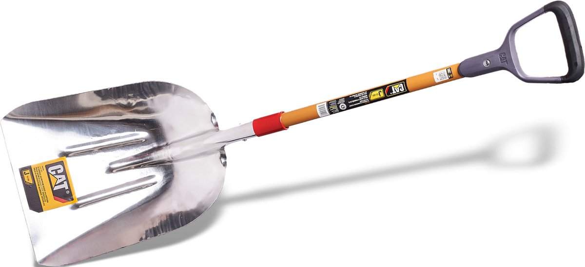 CAT - Aluminium schep - J12-201 met D-handgreep