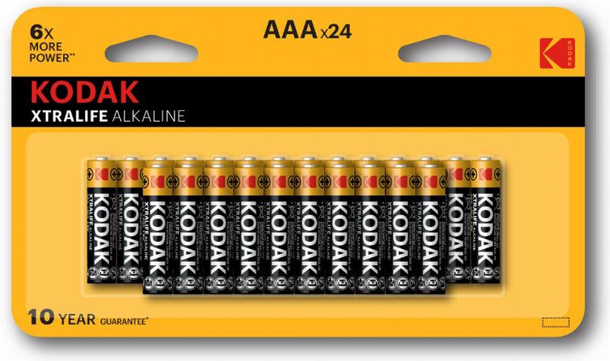 Kodak XTRALIFE alkaline AAA/LR03 blister 24