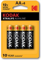 Kodak AA Xtralife 4 x 4 batterijen