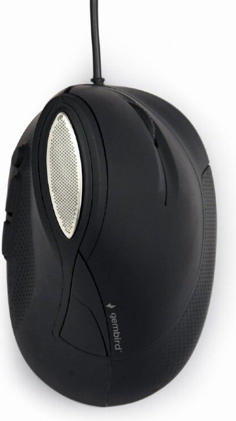 Gembird MUS-ERGO-03 muis Rechtshandig USB Type-A Optisch 3200 DPI