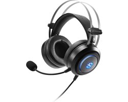 Hoofdtelefoon met microfoon Sharkoon Skiller SGH30 Zwart