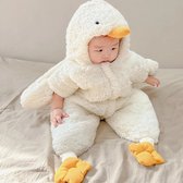 Pasgeboren baby slaapzak - Baby pakje - Van 45 tot en met 90 CM - Cadeau baby - Eend - Baby kleding - Kado - Warm - Goede kwaliteit