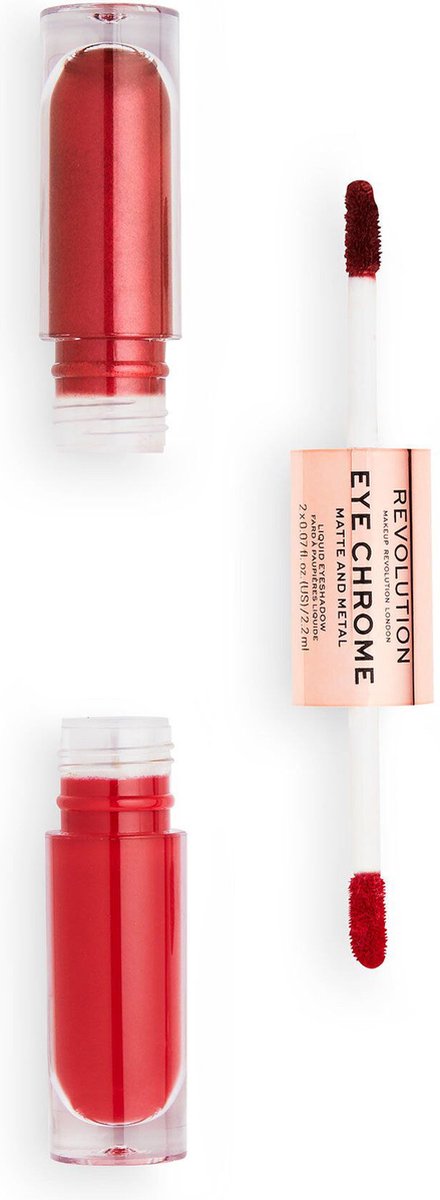 Makeup Revolution Eye Chrome Matte and Metal Liquid Oogschaduw - Adore