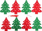 Kerstversiering Kerstboom Slinger Kerstdecoratie Kerst Slingers Versiering Vlaggenlijn Kerst decoratie – 200 cm
