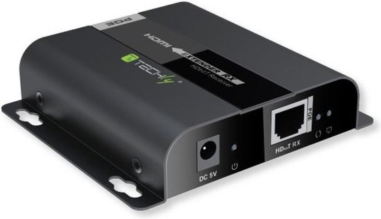 Foto: Techly idata extip 383poer audio video extender av receiver zwart