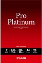 Canon PT-101  Pro Platinum Photo A4, 20 sheets