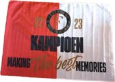 Feyenoord vlag kampioen 2023 | Feyenoord Supporter | Vlag Kampioen | Kampioensvlag | kerstcadeau Feyenoord sinterklaas cadeau