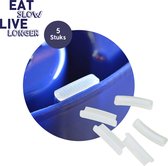 Eat Slow Live Longer Rubber pootjes – Geschikt voor ieder formaat van de Eat Slow Live Longer Original Voerbak – Anti-slip pootjes – 5 stuks