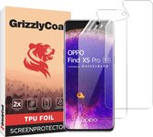 GrizzlyCoat Screenprotector geschikt voor OPPO Find X5 Pro Hydrogel TPU | GrizzlyCoat Screenprotector - Case Friendly + Installatie Frame (2-Pack)