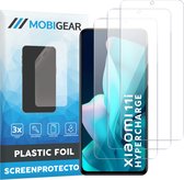 Mobigear Screenprotector geschikt voor Xiaomi Mi 11i | Mobigear Screenprotector Folie - Case Friendly (3-Pack)