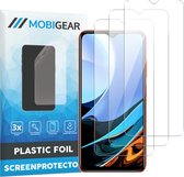Mobigear Screenprotector geschikt voor Xiaomi Redmi 9T | Mobigear Screenprotector Folie - Case Friendly (3-Pack)