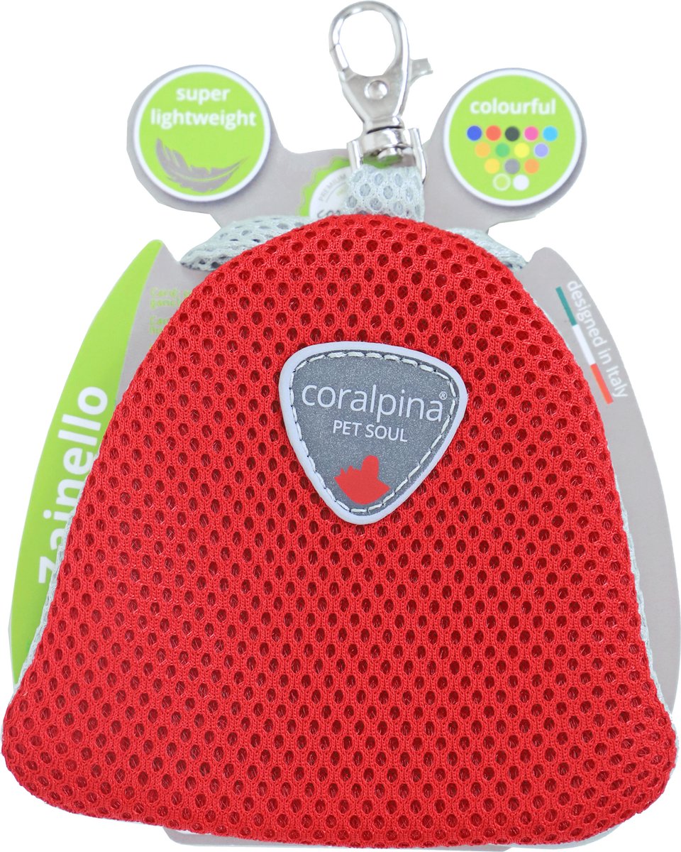 Coralpina Cinquetorri poepzakhouder rood