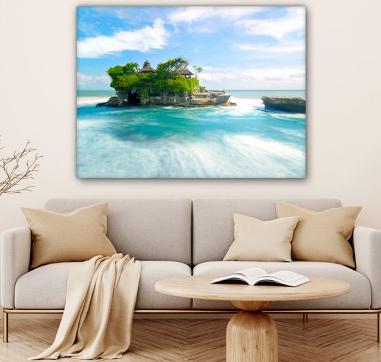 Tableau sur toile Mer - Île - Indonésie - 120x90 cm - Décoration murale