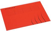 Jalema Secolor dossieromslag voor formaat A4 (225 x 31 cm) rood