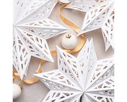 Witte Ster - 50 CM