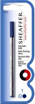 Recharge pour stylo roller Sheaffer Slim bleu moyen - 6 pièces