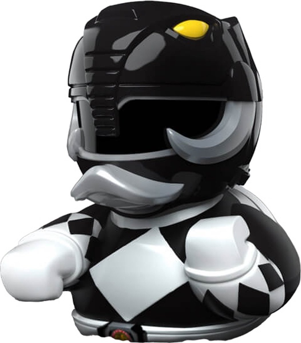 Numskull - TUBBZ Badeend - Mighty Morphin Power Rangers - Black Ranger - 9cm