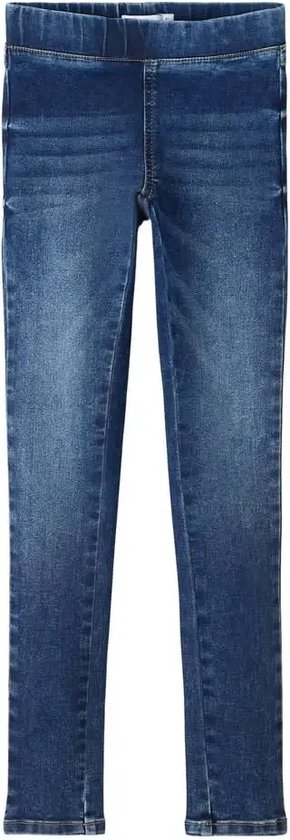 Name it Meisjes Jeans Polly Dnmtindy Legging Medium Blue - 116