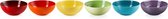 Le Creuset Ontbijtkommen - Regenboog - ø 16 cm / 650 ml - 6 Stuks
