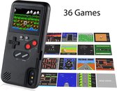 Rimarkable - coque de téléphone adaptée à Iphone 14 PRO - console de jeu intégrée avec 36 jeux classiques