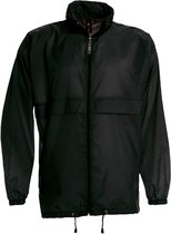 Coupe-vent 'Sirocco Men Windbreaker' B&C Collection taille 3XL Zwart