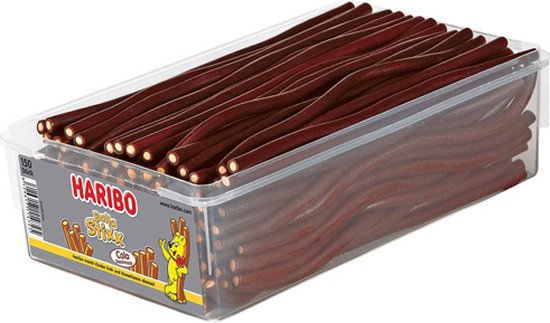 Foto: 48 candy canes rood wit in 4 doosjes van 12 stuks lichte pepermuntsmaak snoep zuurstok