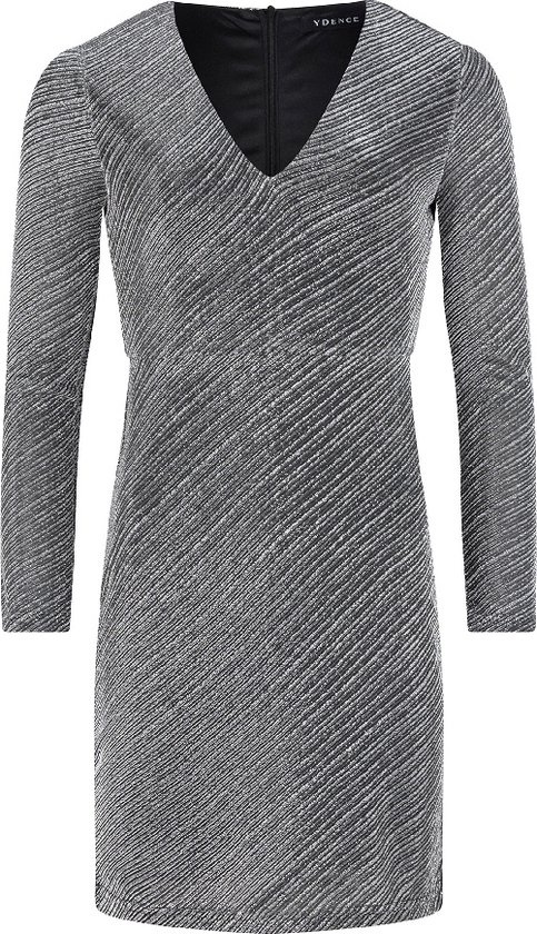Ydence - Robe Glitter Faye - Argent - taille M