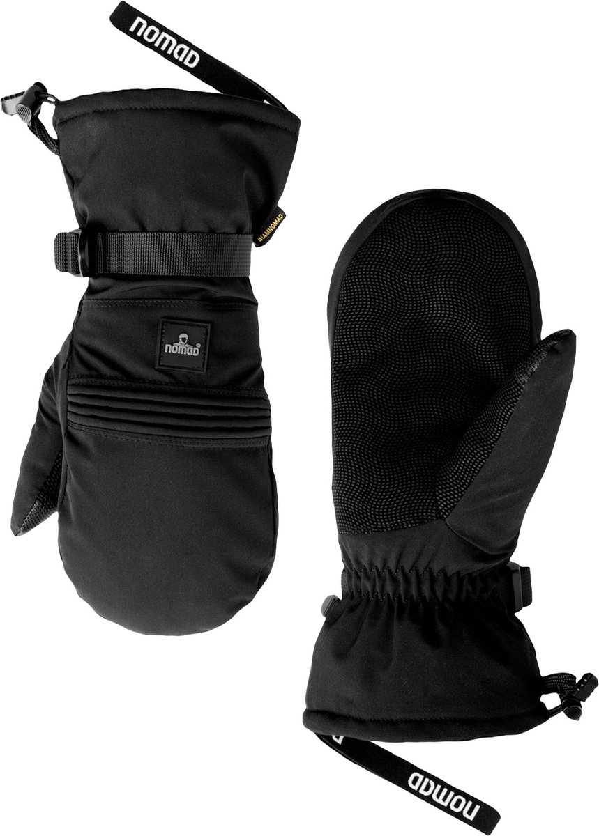 NOMAD® Premium waterdichte Winter Wanten M | Zwart | Heren & Dames | Snowboard / Ski / Wintersport Wanten | Touchscreen