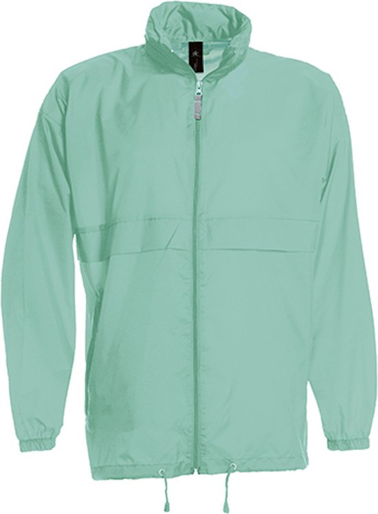 Windjas 'Sirocco Men Windbreaker' B&C Collectie maat L Turquoise
