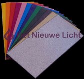 Het Nieuwe Licht® - Versierwas - wasfolie - 12 kleuren - 5x10cm.