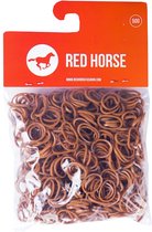 Red horse invlecht elastiek bruin