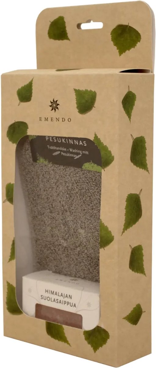 Goedkoopste Emendo Sauna set washand zeep