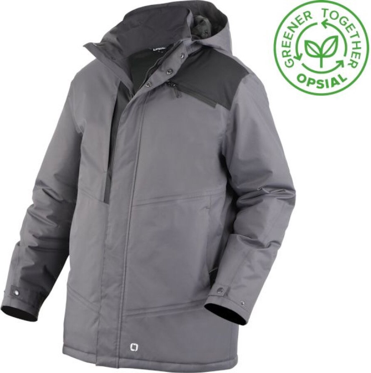 Opsial parka ISAK OGT grijs maat L