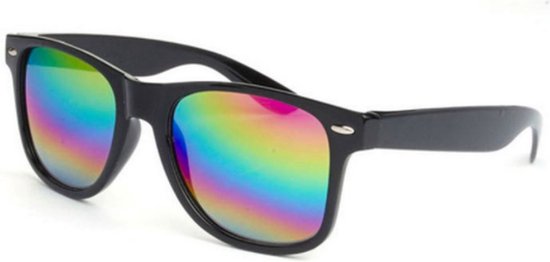 Wayfarer Zonnebril - Zwart regenboogglazen van Ray-Ban — afbeelding 2