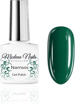 Modena Nails Gellak Automne/Hiver - Namsos 7,3 ml. - Vert - Brillant - Vernis à ongles gel