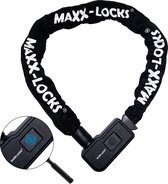 Maxx-Locks Foxton Fietsslot Met Vingerscan - 90 cm - Zwart