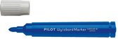 Viltstift pilot whiteboard wbmar rond m blauw | Omdoos a 12 stuk | 12 stuks