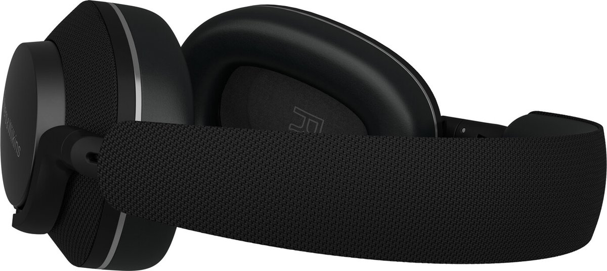 Afbeelding 3 van Bowers & Wilkins Px7 S2e Draadloze Over-Ear Noise Cancelling Koptelefoon, aptX™ Adaptive, 30u Batterij, Snelladen, 6 Microfoons - Antraciet Zwart