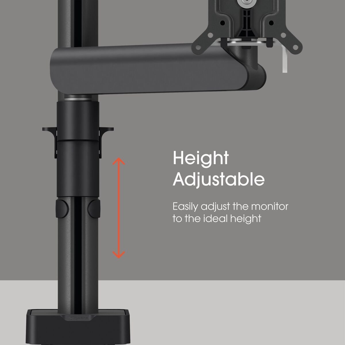 Vogel's MOMO 2237 Monitor arm Motion voor twee monitoren (zwart) thumbnail 2