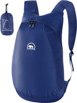 Tamarow Opvouwbare Rugtas - Lichtgewicht Rugtas - Outdoor - Spatwaterdicht - 14 Liter - Blauw