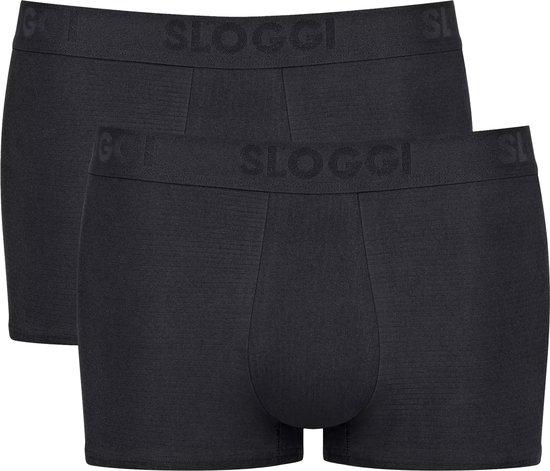 Sloggi Men FREE Evolve Hipster - heren boxershort korte pijp (2-pack) - zwart - Maat: M